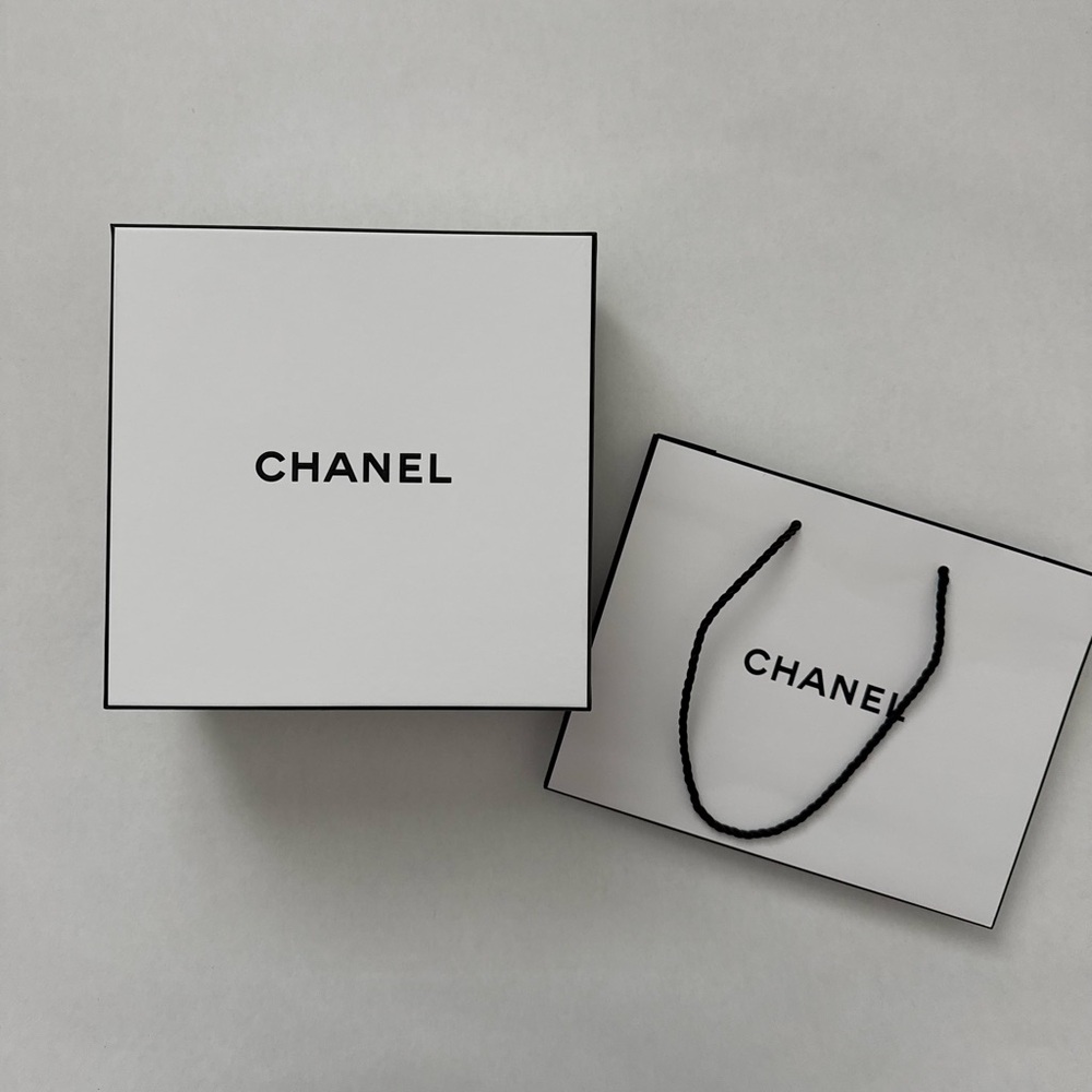 Empty Chanel Box And Bag
